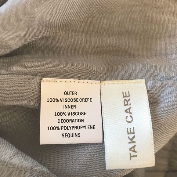 ANTHROPOLOGIE BL^NK LONDON RARE S pink gray dress sequin silver pink - Picture 10 of 13